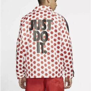 Nike Sportwear JDI Mens Medium Synthetic Fill Polkadot Printed Jacket BV5539-657
